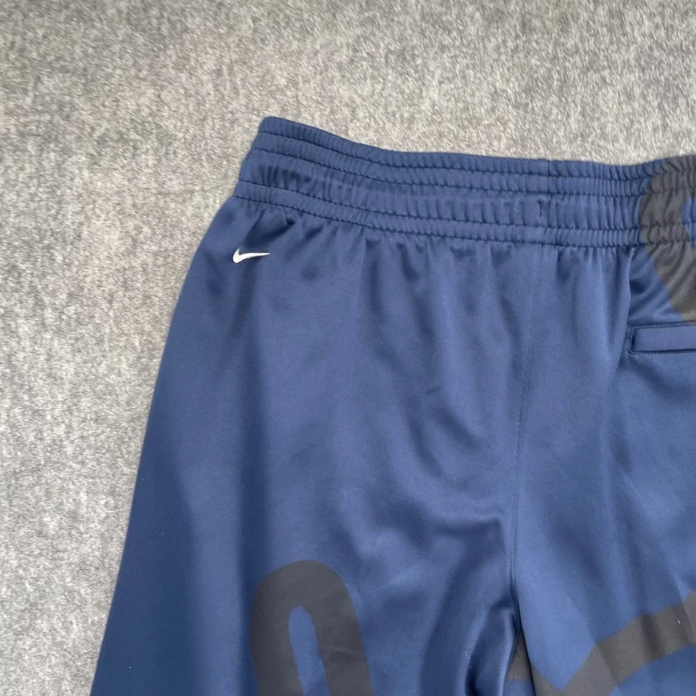 Vintage Nike Lebron James Sweatpants Mens XL Navy Blue Basketball Track Y2K